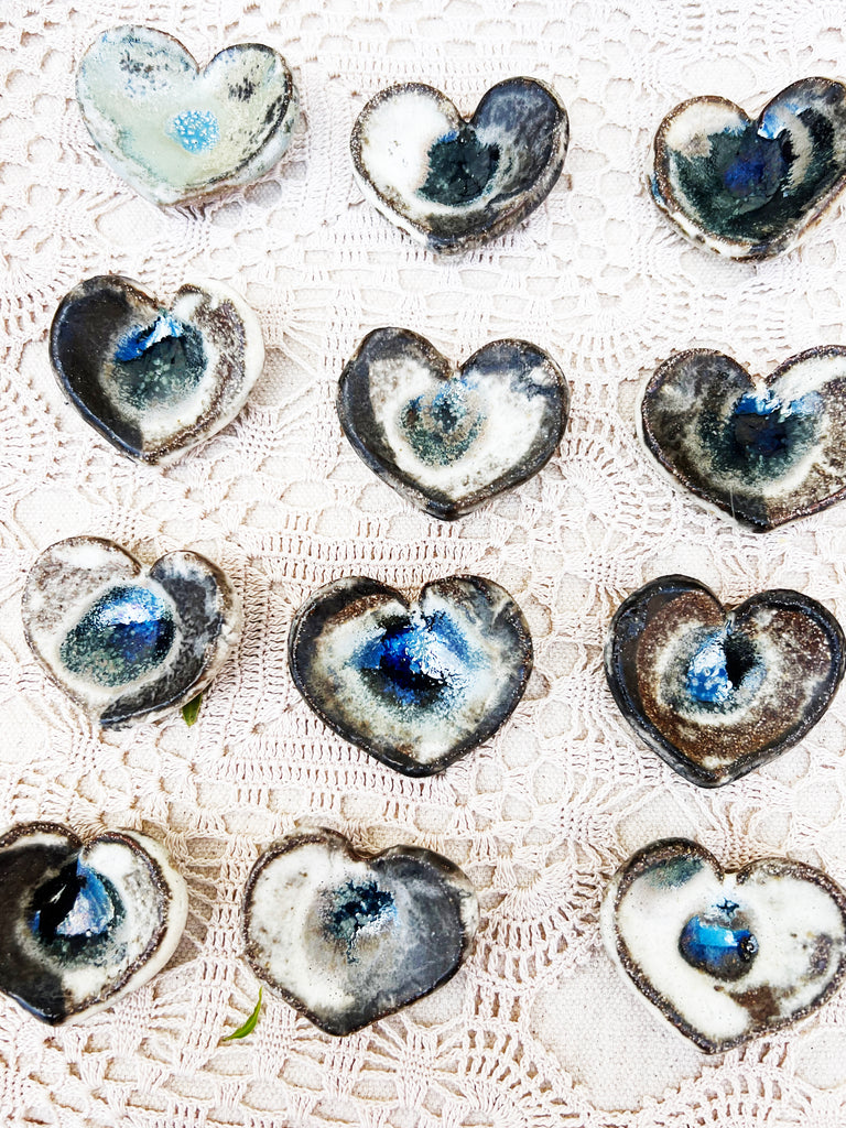 Ocean Hearts Set of Three Mix