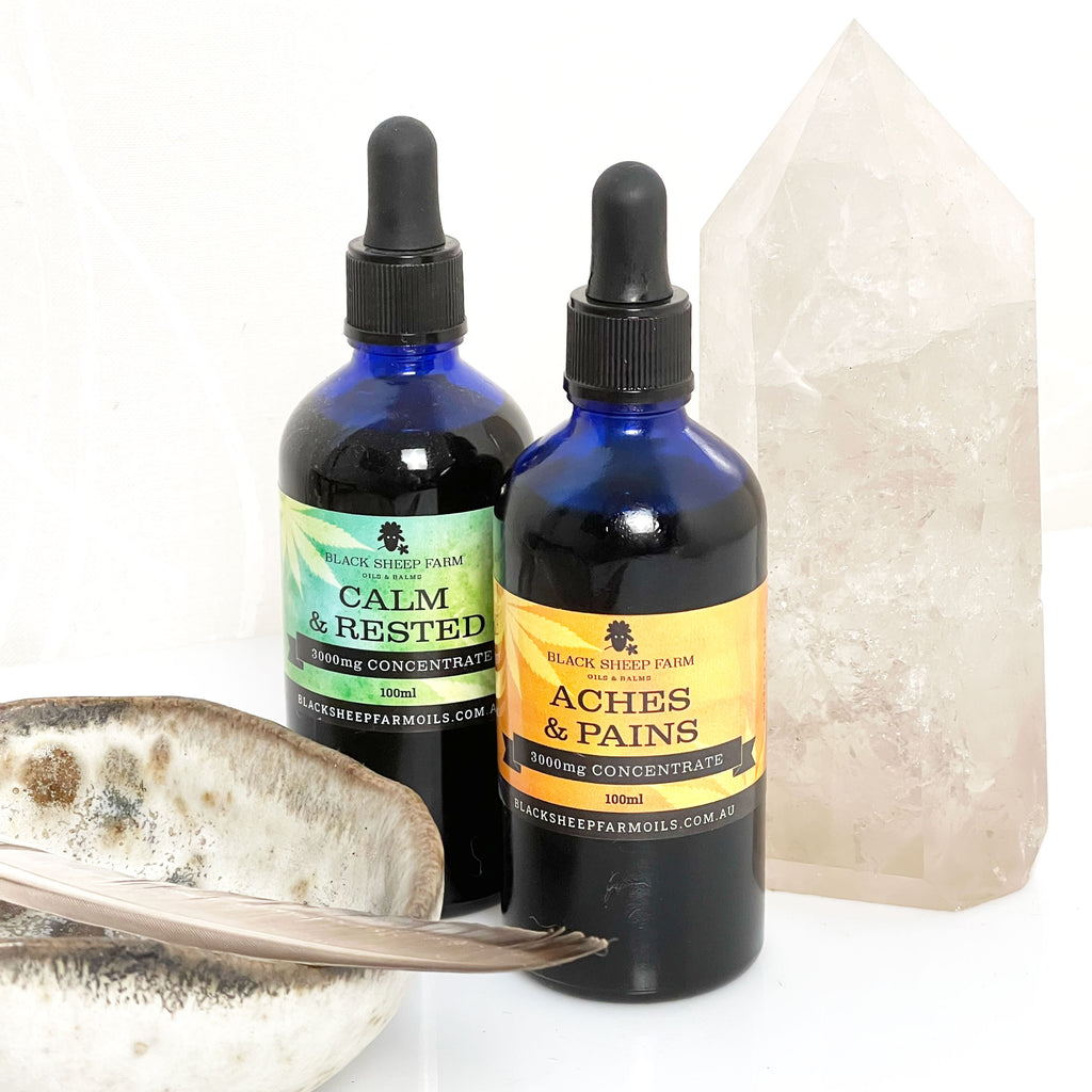 Hemp Oil – Natural Pain Stress & Sleep Support