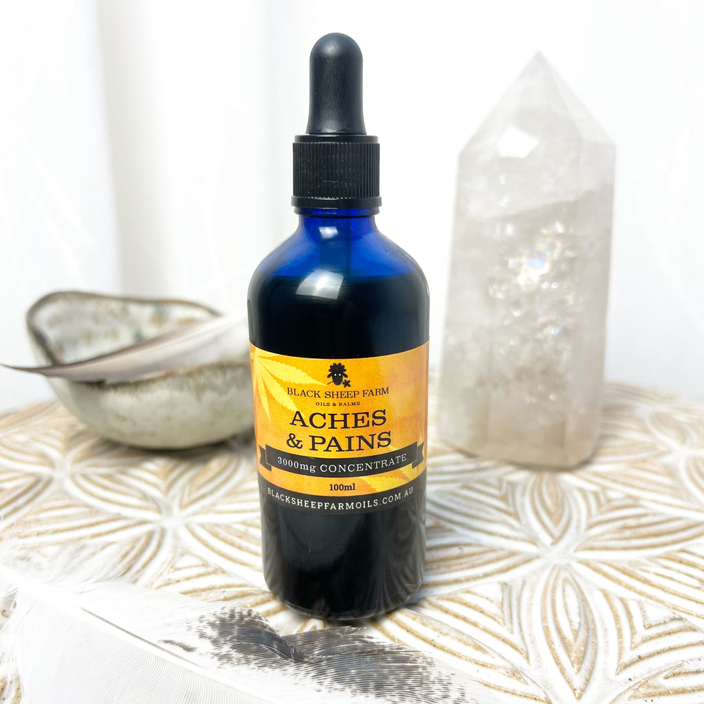 Hemp Oil – Natural Pain Stress & Sleep Support