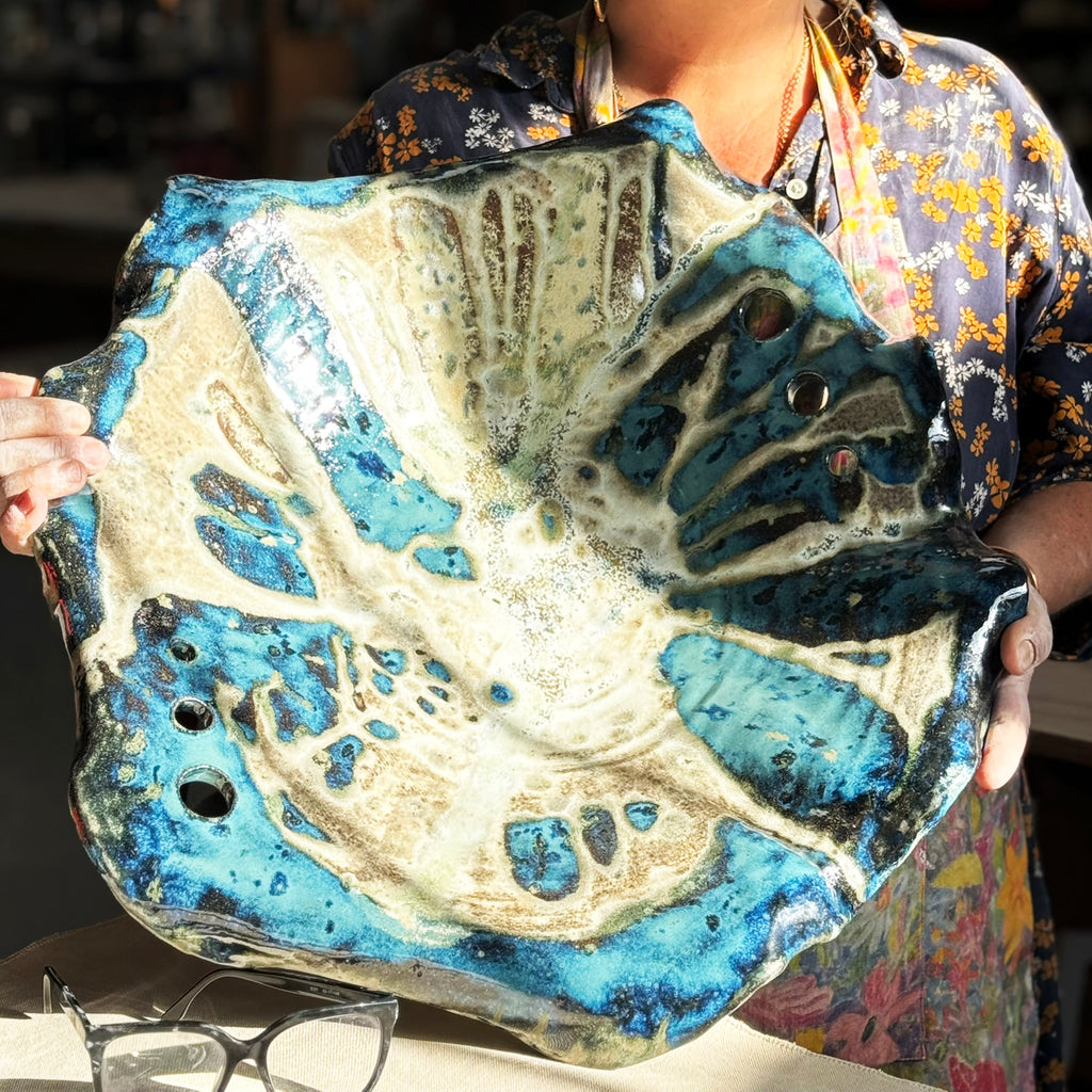 Lotus Leaf Platters by Commission