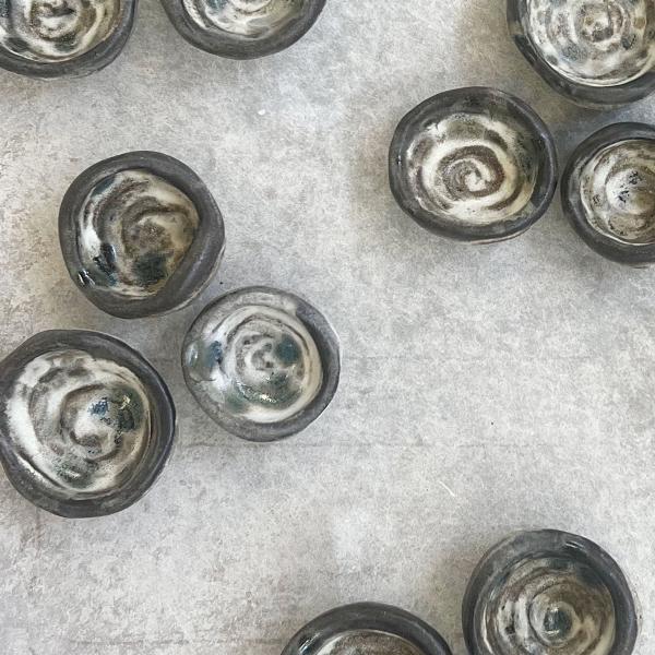 Tiny Tea Light Burning Bowls