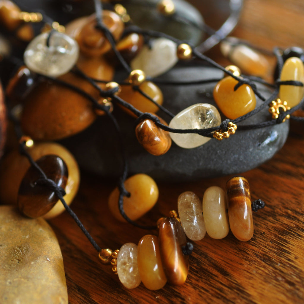 Natural Abundance Crystal Necklace