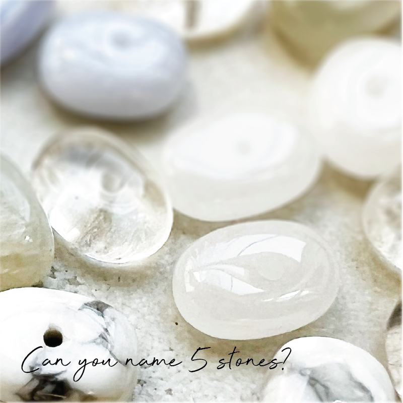 Deluxe Crown Chakra Stones Crystal Ritual Necklace - Calm