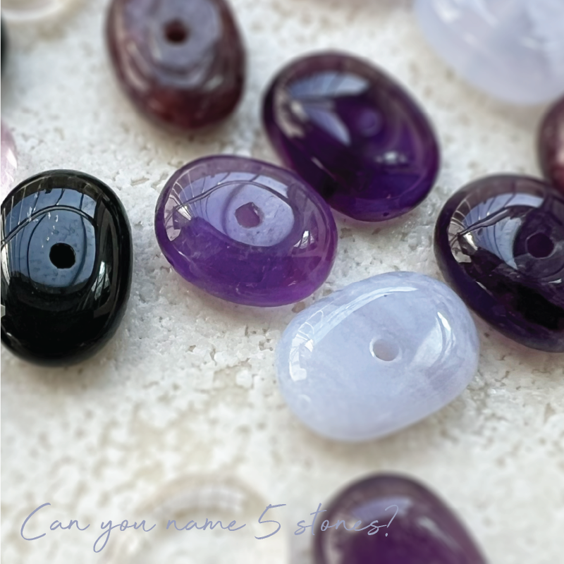 Deluxe Third Eye Chakra Stones Crystal Wrap Necklace - Intuition