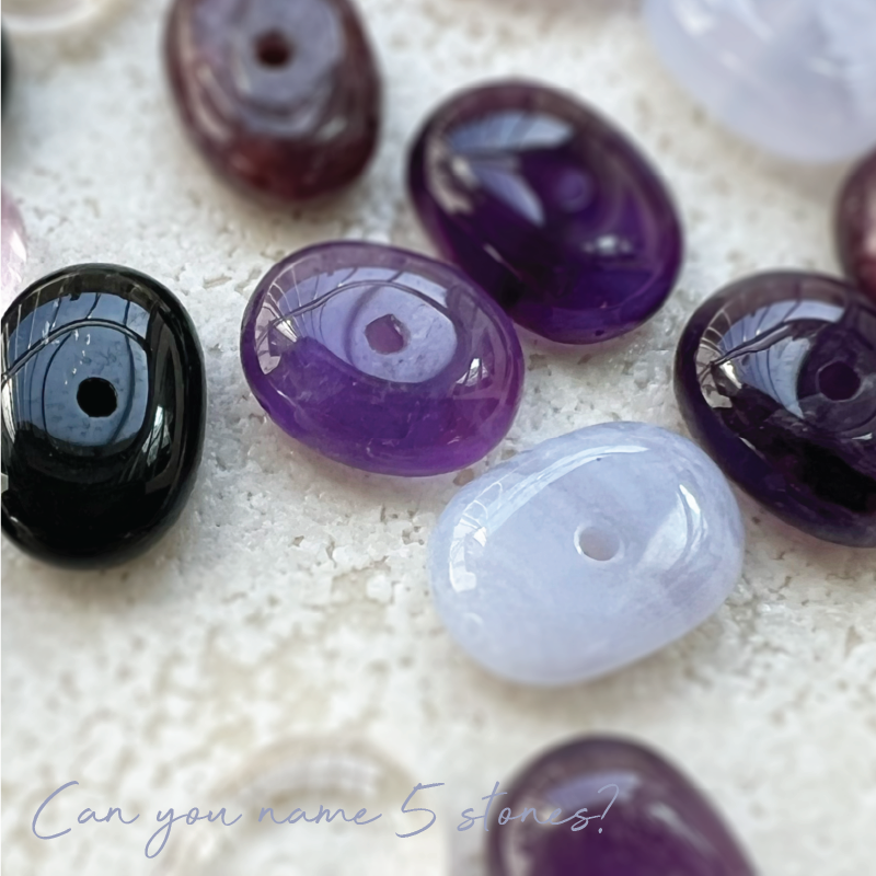 Third Eye Chakra Stones Crystal Wrap Necklace - Intuition