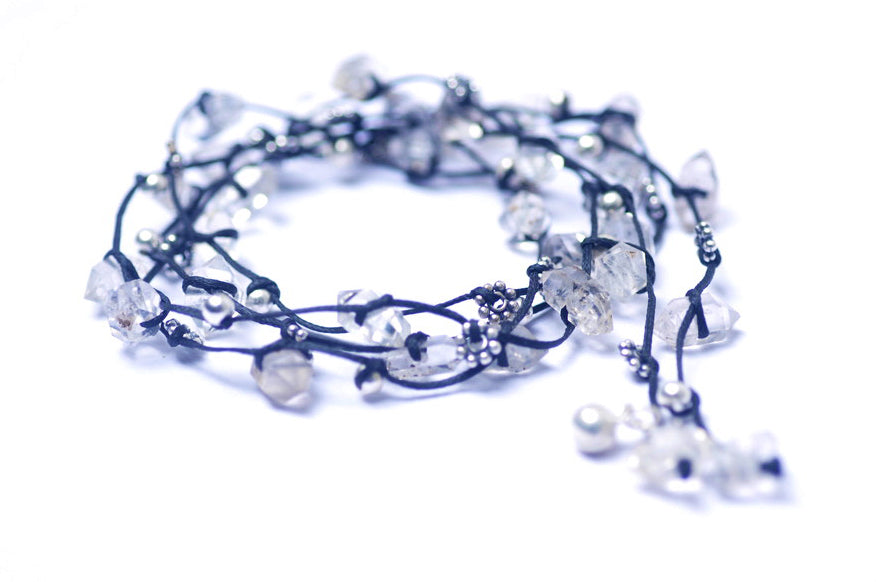 Herkimer Diamond Quartz Wrap - i Love Chakra 