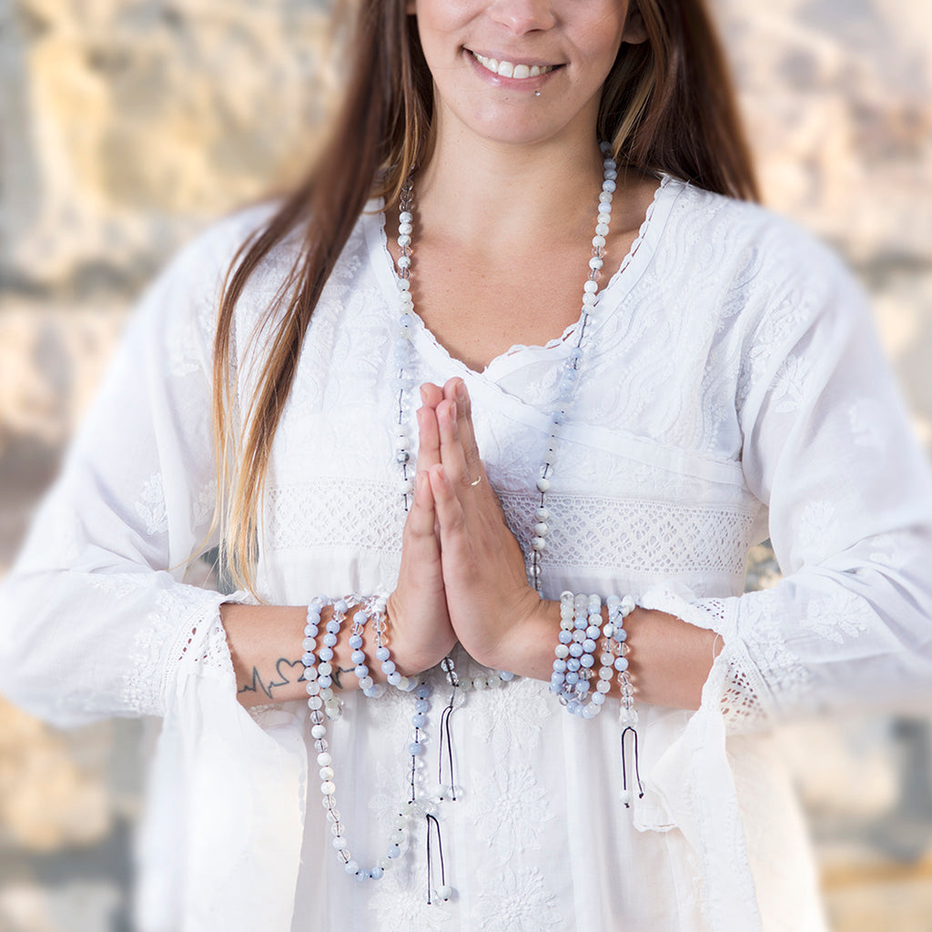 Happy Buddha Crown Chakra Mala - Calm - i Love Chakra 