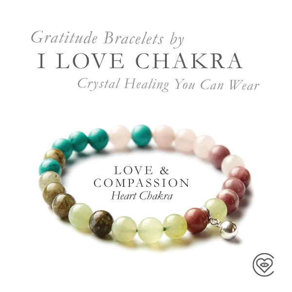 Heart Chakra Gratitude Bracelet - Love & Compassion - i Love Chakra 