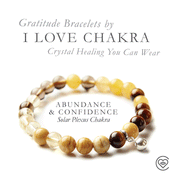 Solar Plexus Chakra Gratitude Bracelet - Abundance & Confidence - i Love Chakra