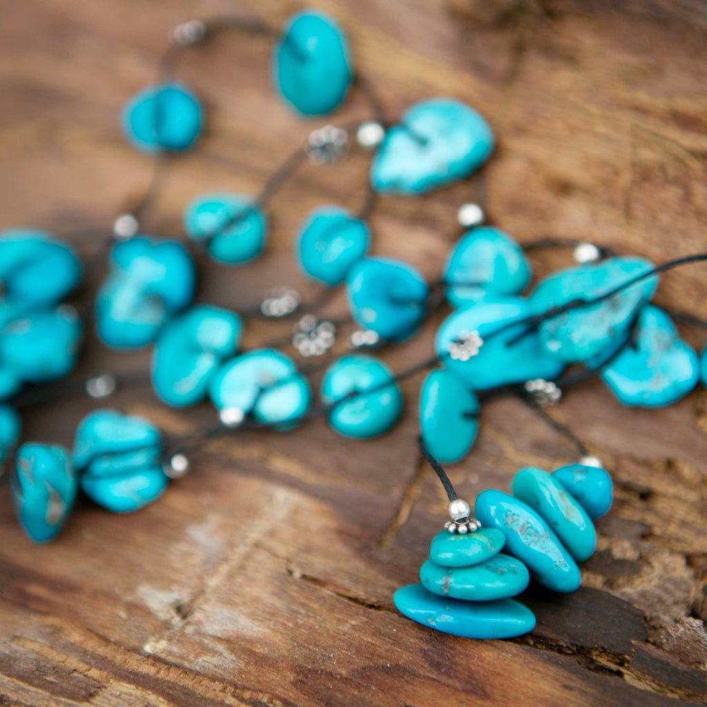 Rare Sleeping Beauty Turquoise Necklace - i Love Chakra 